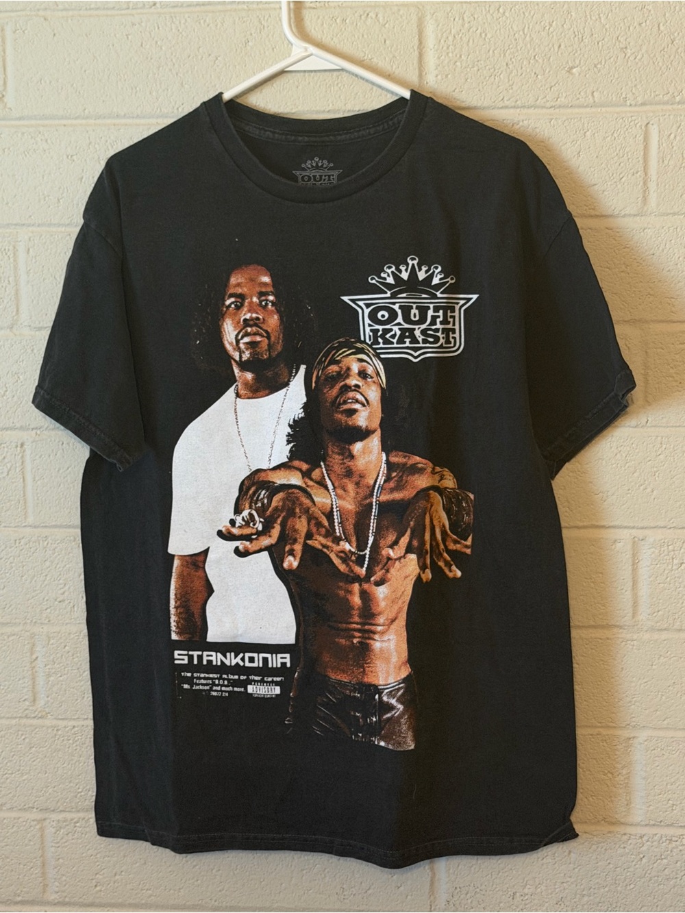 Officially Licensed OutKast "Stankonia" Graphic T-Shirt - Black - Size Medium